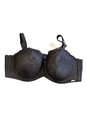 La Vie En Rose Black Lace Bra size 38D new with tags